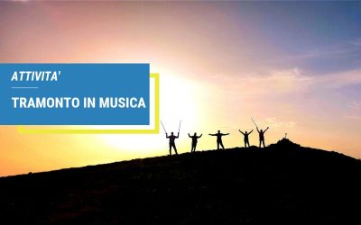 Attività tramonto in musica