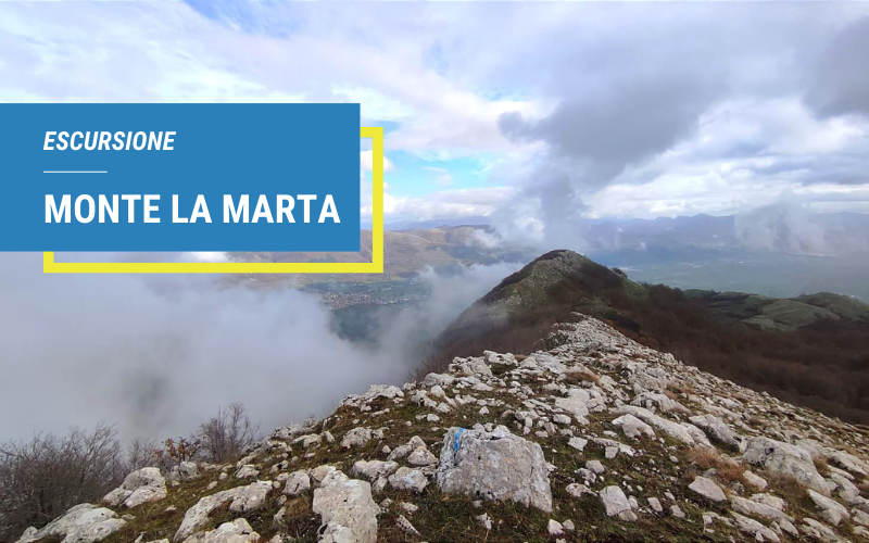 Radura Trekking escursione Monte La Marta